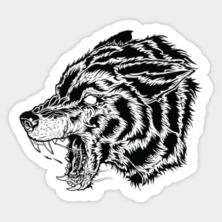 Wolf Sticker